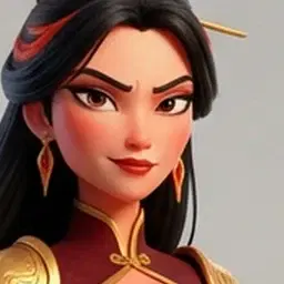 Princess Iron Fan — character art from Mighty Little Monkey