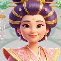The Queen Mother — character art from Mighty Little Monkey